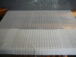 Weaving shawl bamboo