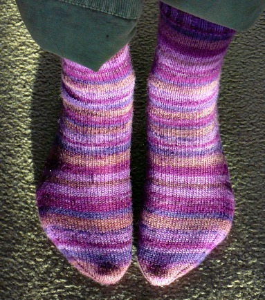 finished socks