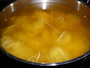 Yarn in the dyepot